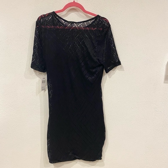 NWT Three Dots Angelina Mesh Overlay Dress Size XL - Picture 4 of 4